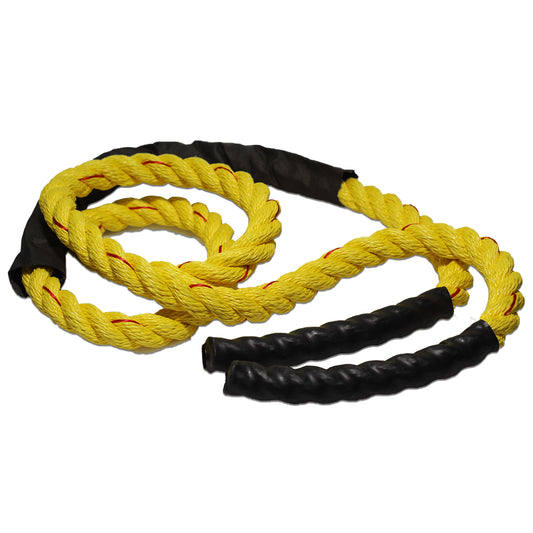 Skipping Rope for Intense Workout,Fitness Heavy Workout Jump (Yellow)