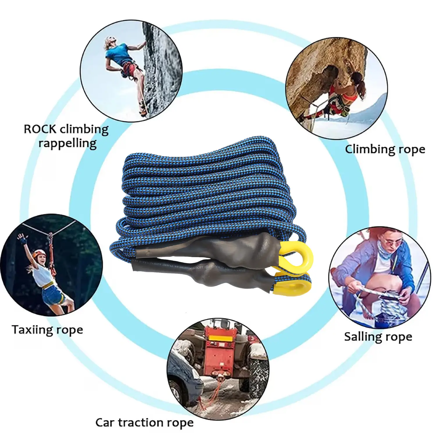 Kernmantle Climbing Rope