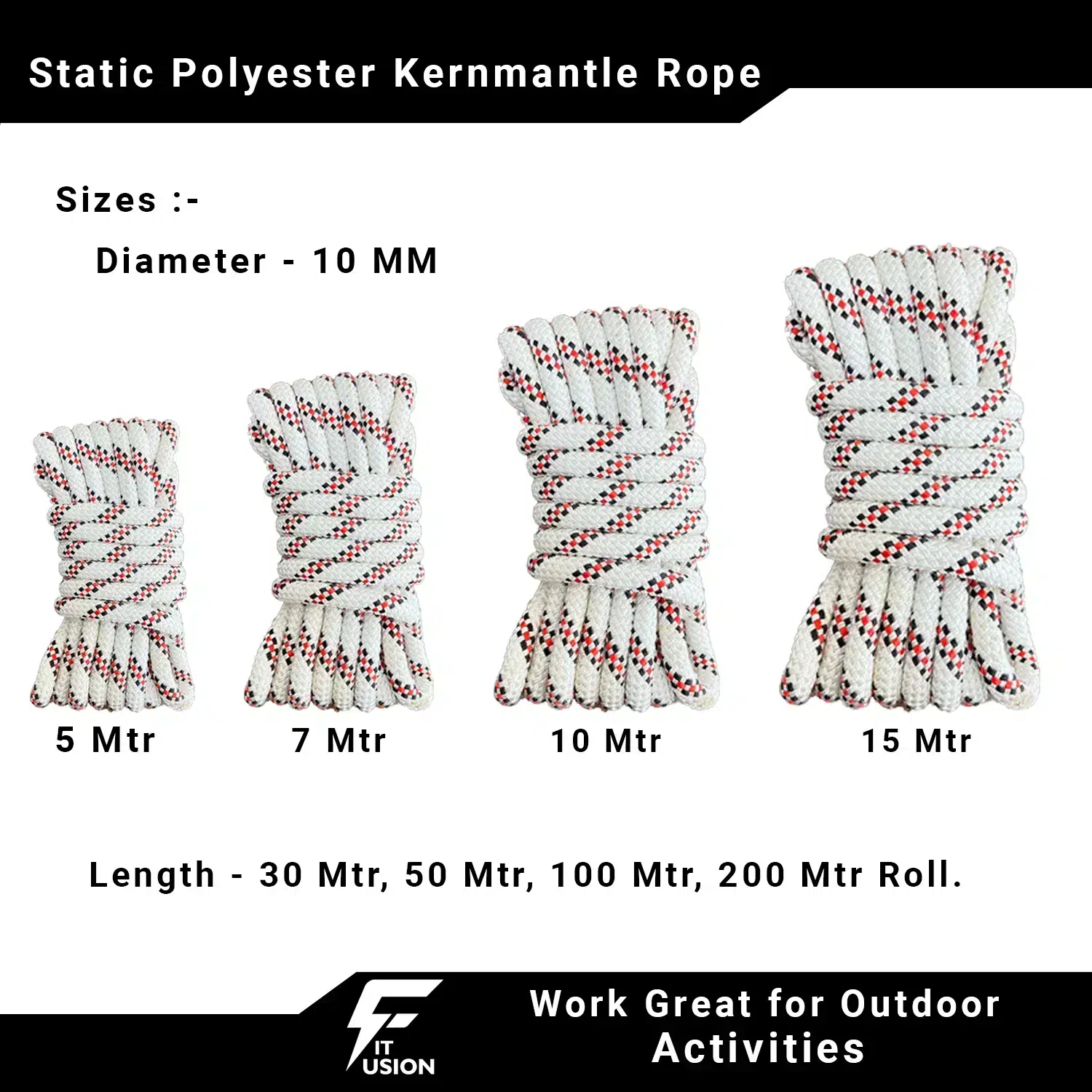 Static Kernmantle Rope